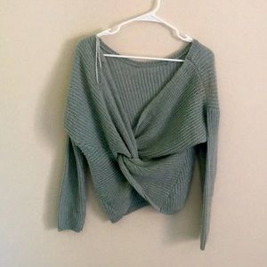 Long sleeve sweater top